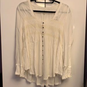 Flowy button down shirt